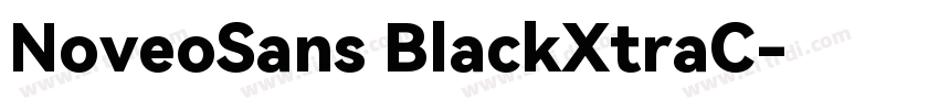 NoveoSans BlackXtraC字体转换 NoveoSans BlackXtraC字体转换